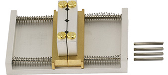 EM-Tec VS42 universal spring-loaded large centering vise holder for up to 42mm, M4
